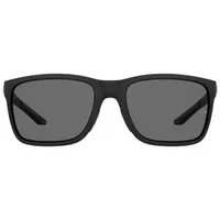 Hustle Matte Black/Grey Polarized Sunglasses