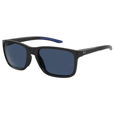 Hustle Shiny Black/Blue Avio Sunglasses