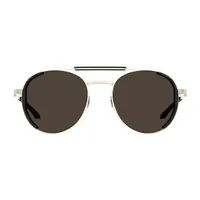 Pursuit Shiny Light Gold-Black Temple Tips/Brown/Tuned Road Sunglasses