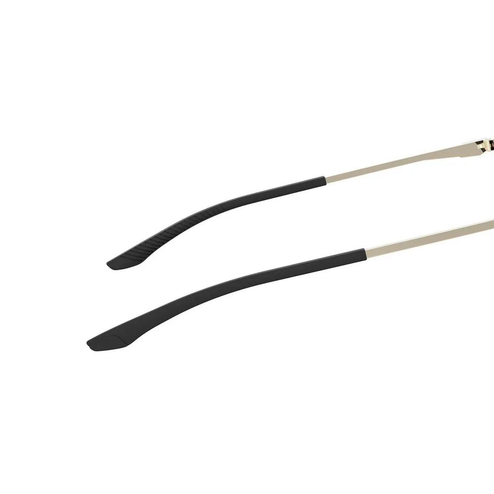 Pursuit Shiny Light Gold-Black Temple Tips/Brown/Tuned Road Sunglasses