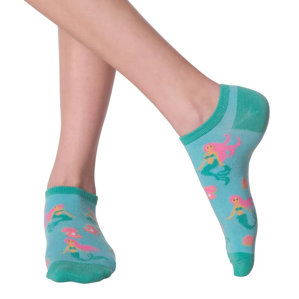 Women's Mythical Creatures Low Cut Sock-6 Pack