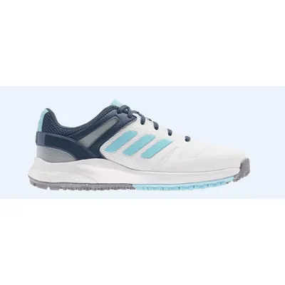 Women's EQT Spikeless Golf Shoe-White/Navy/Blue