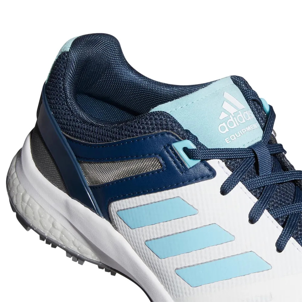 Women's EQT Spikeless Golf Shoe-White/Navy/Blue