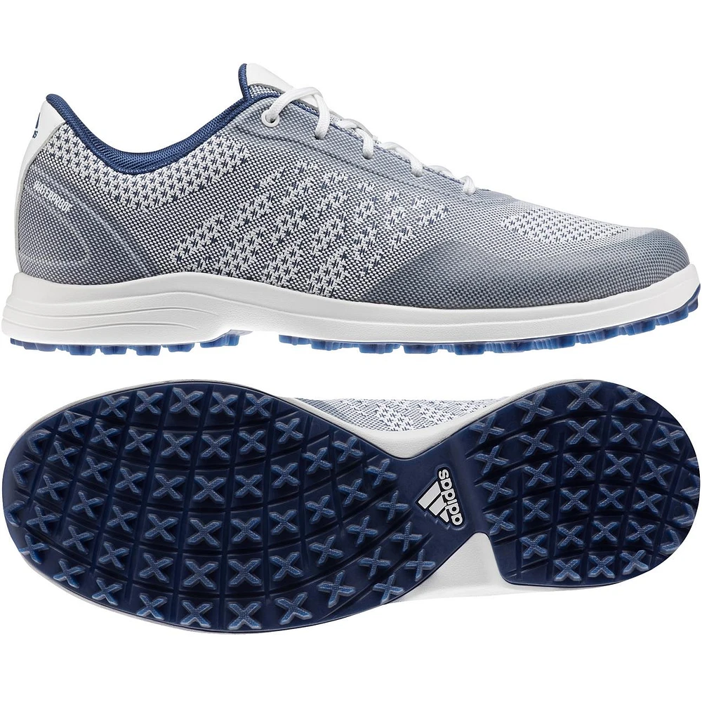 Women's ALPHAFLEX Sport Spikeless Golf Shoe-White/Blue