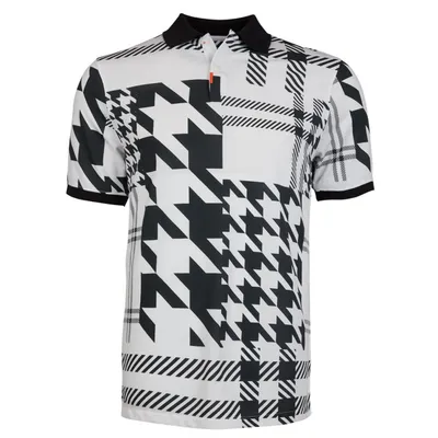 Men's Dri-Fit Plaid Mash Short Sleeve Polo