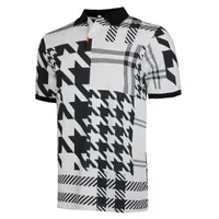 Men's Dri-Fit Plaid Mash Short Sleeve Polo