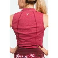 Women's Marl Sleeveless Polo