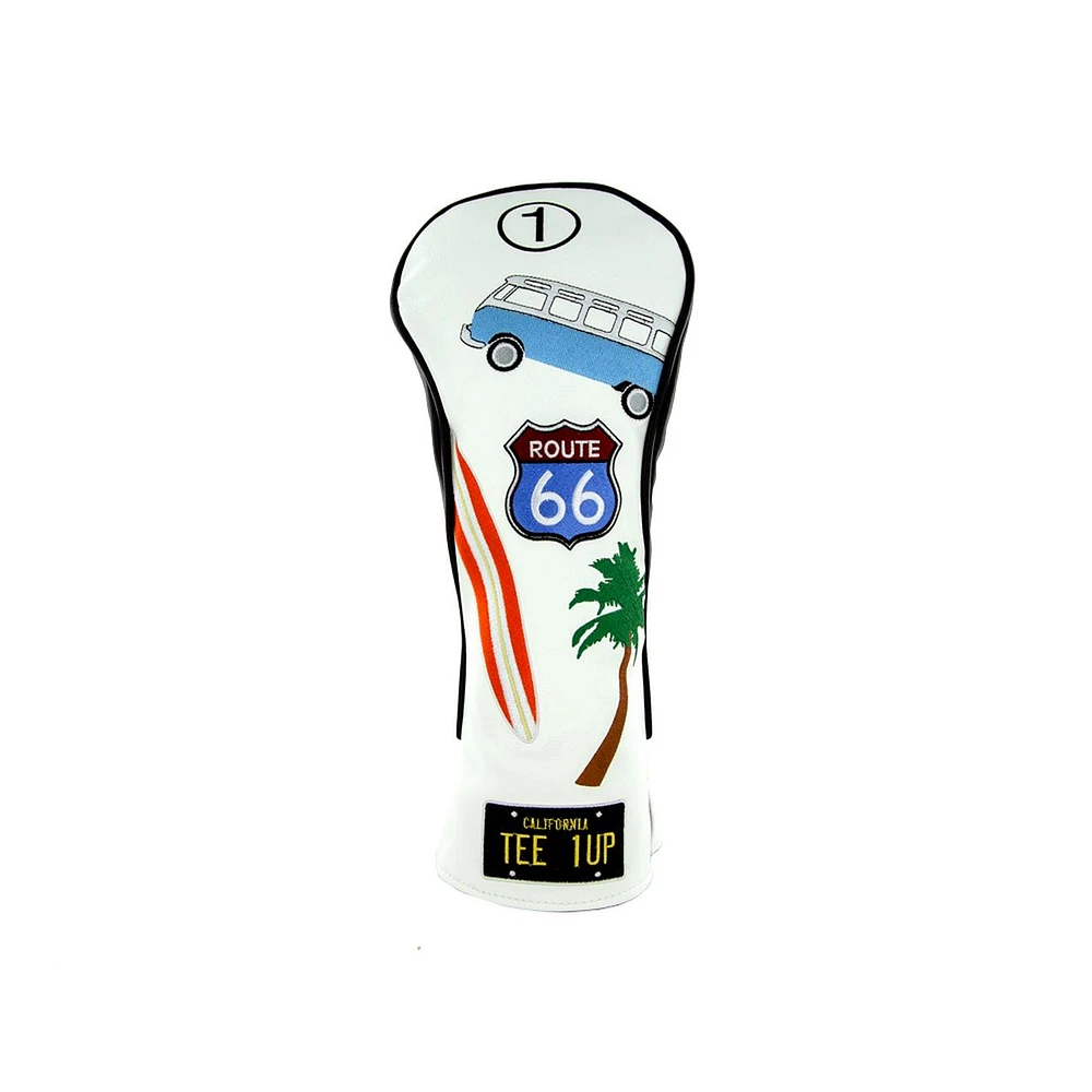 Route 66 Cali White Driver Headcover