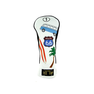 Route 66 Cali White Driver Headcover