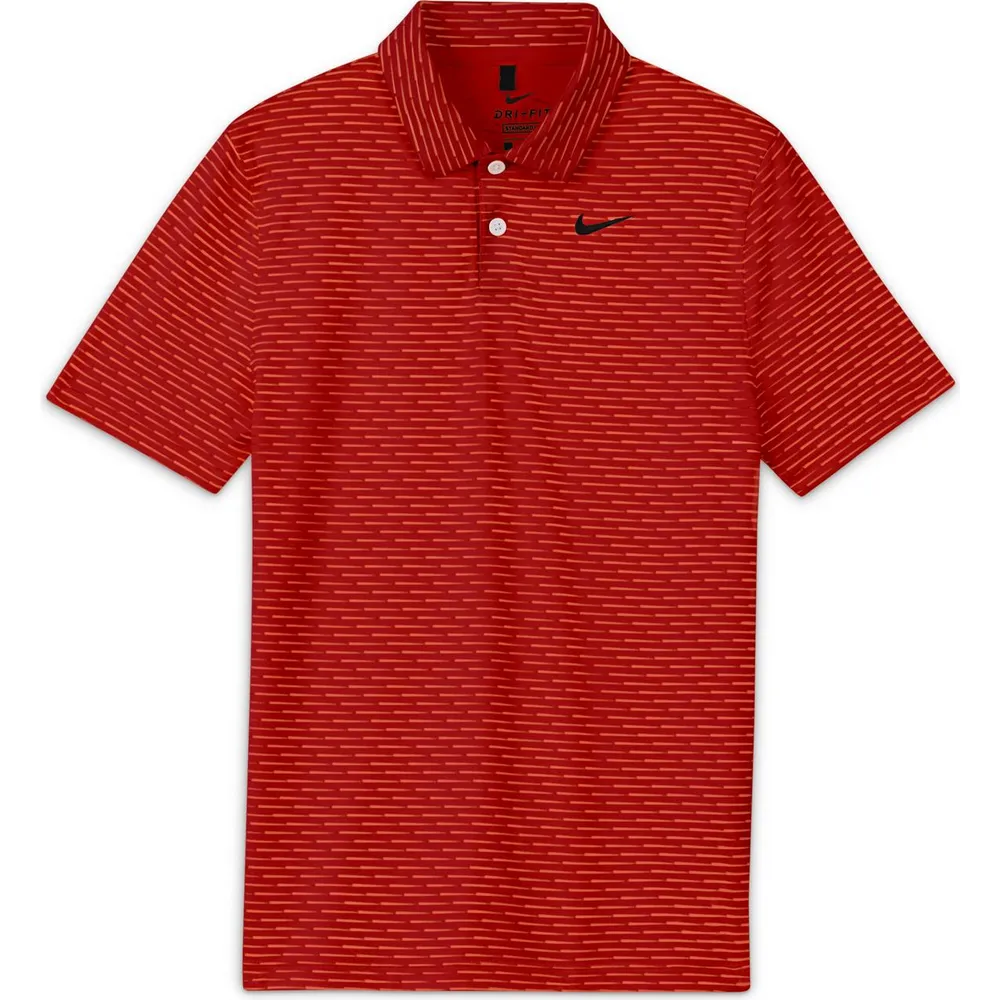 Boy's Dri-FIT Print Short Sleeve Polo