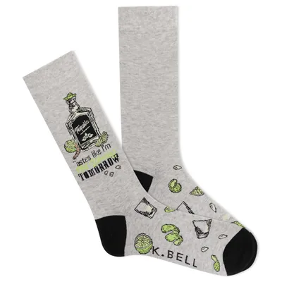 Men's No Work Tequila Crew Sock