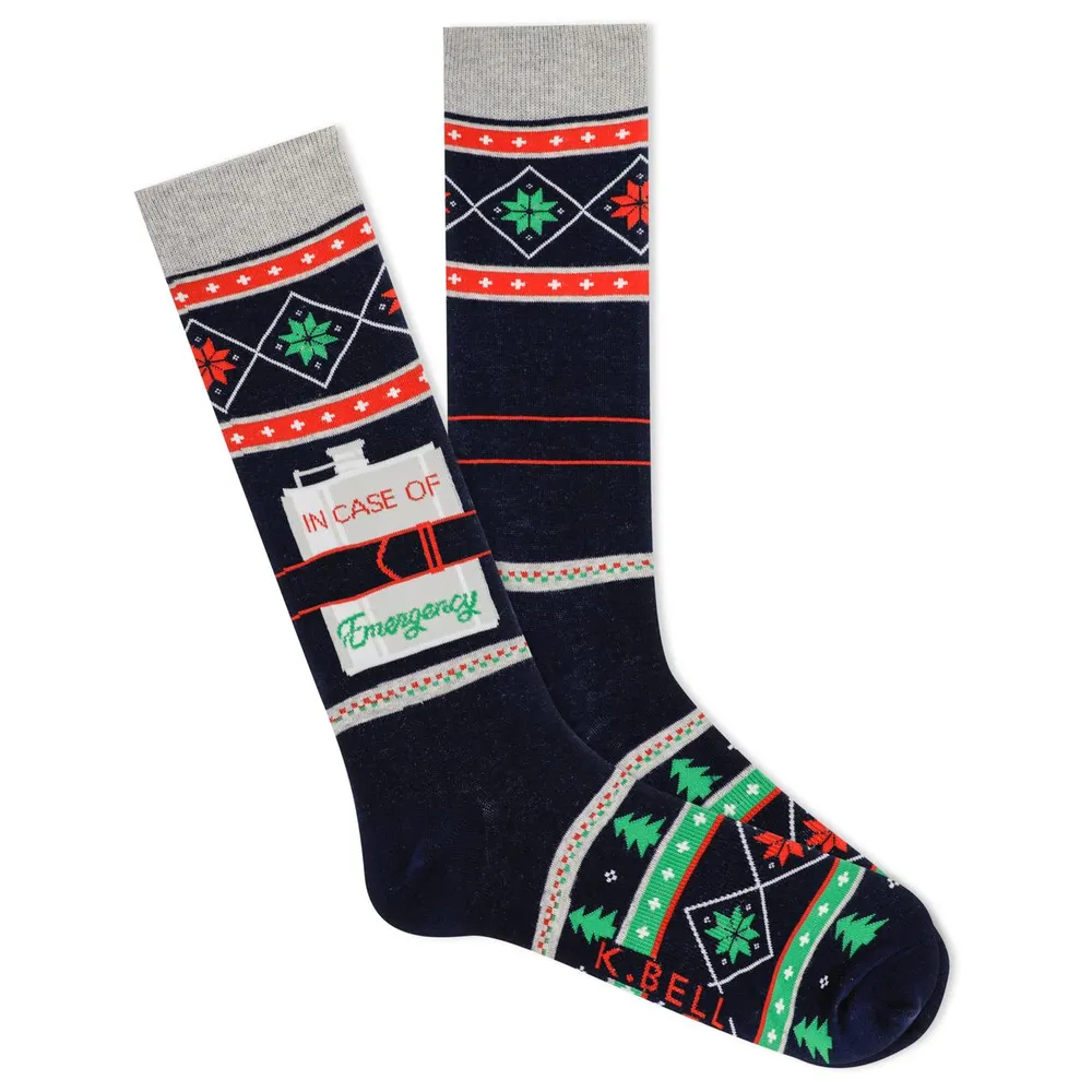 Men's Flask Crew Sock