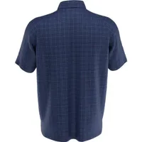 Men's Printed Marled Classic Short Sleeve Polo