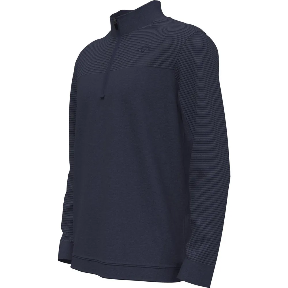 Men's Ottoman Heather 1/4 Zip Pullover