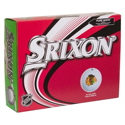 NHL Soft Feel Golf Balls - Chicago Black Hawks