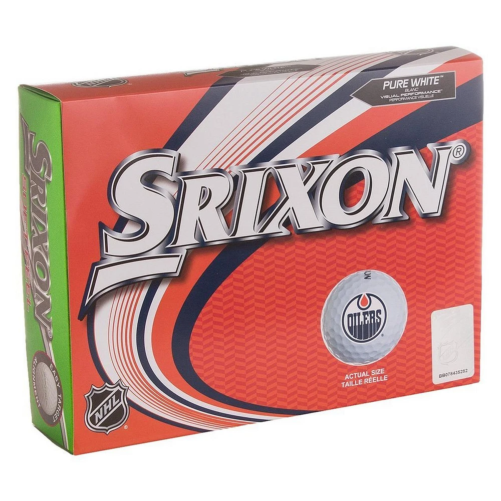 NHL Soft Feel Golf Balls - Edmonton Oilers