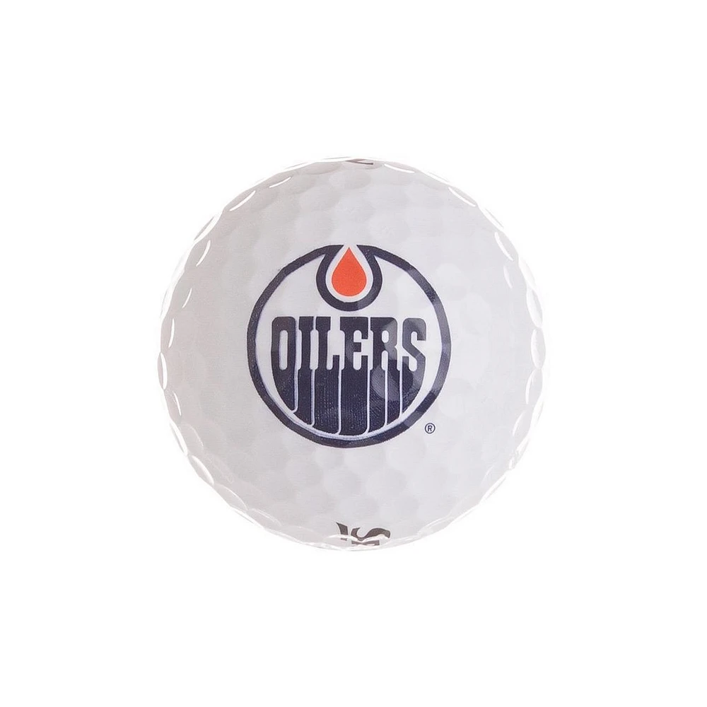 NHL Soft Feel Golf Balls - Edmonton Oilers