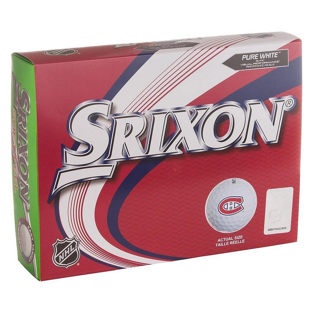 NHL Soft Feel Golf Balls - Montreal Canadiens
