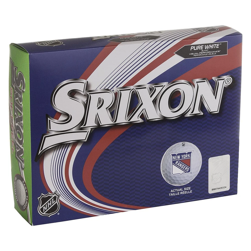 NHL Soft Feel Golf Balls - NY Rangers