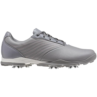Women's Adipure DC Spiked Golf Shoe- Grey