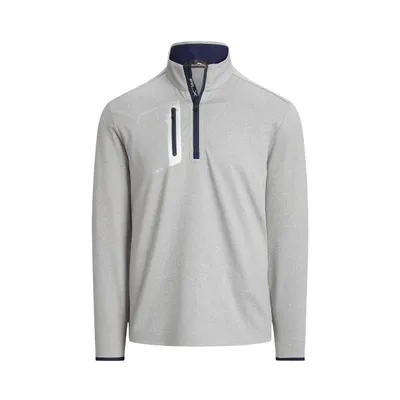 Men's Luxury Perf Jersey 1/2 Zip Pullover