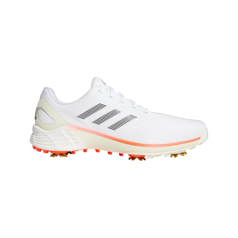 Men's ZG 21 Special Edition Spiked Golf Shoe - White/Orange