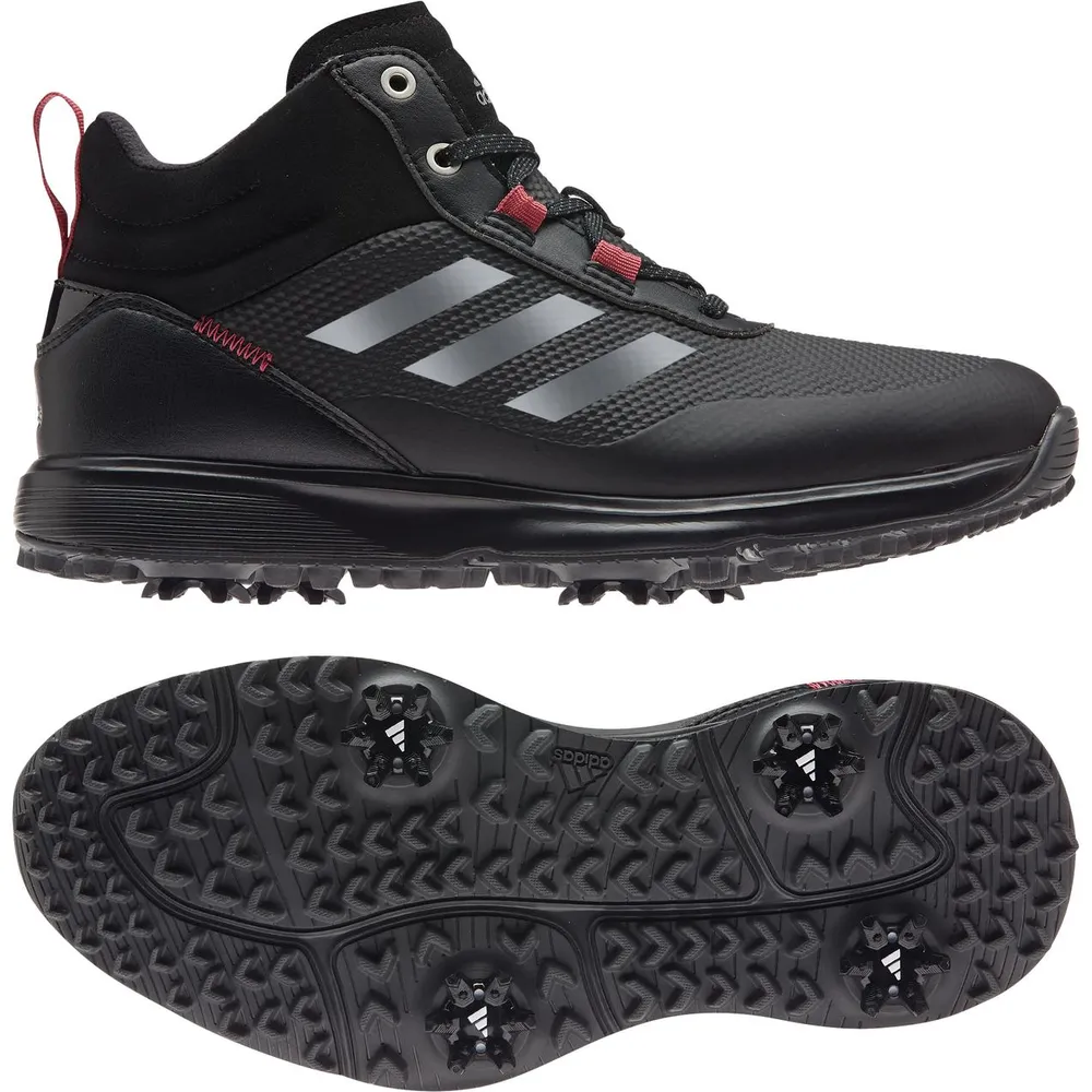 Women's S2G MID Spiked Golf Shoe - Black