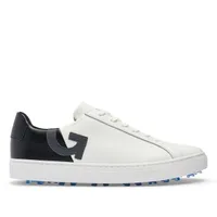 Men's Two Tone Disruptor Spikeless Golf Shoe - White/Black