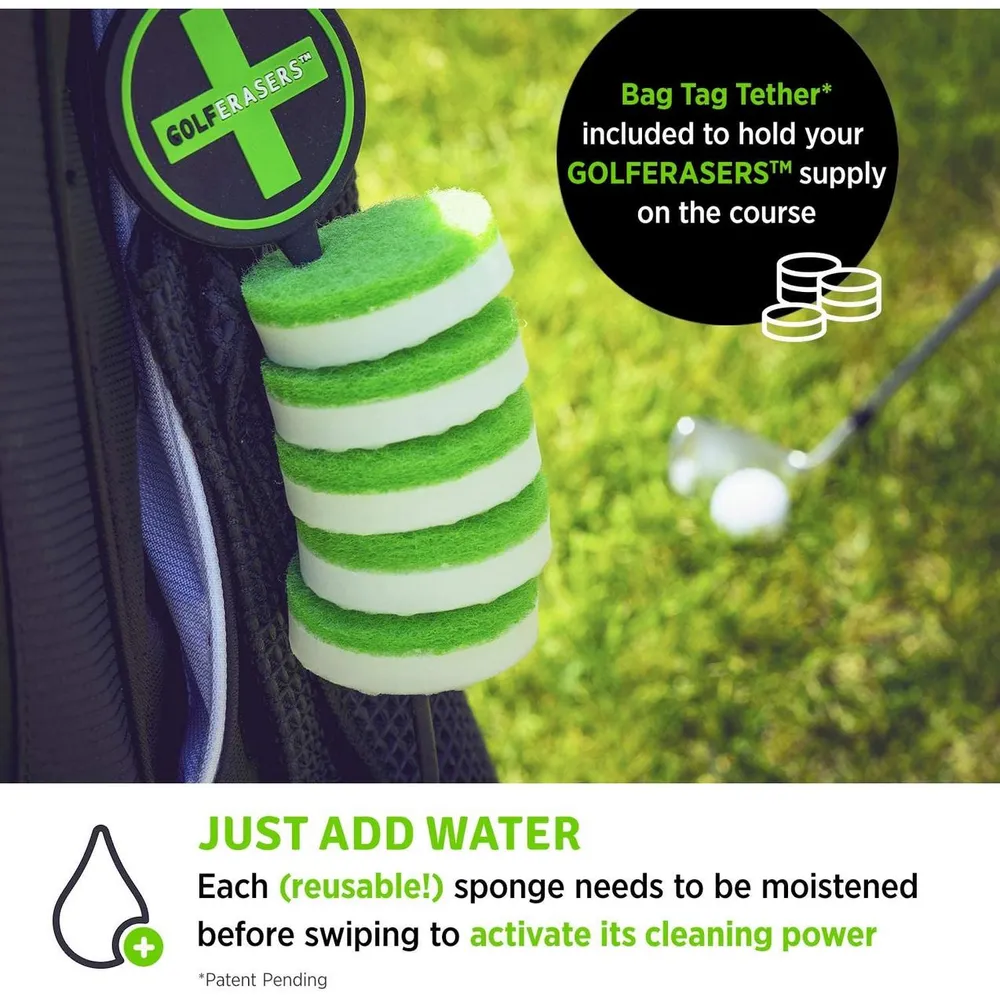 Instant Golf Cleaner with Bag Tag - 6 Pack