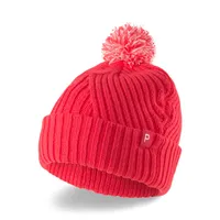 Women's Removable Pom P Beanie