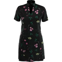 Women's Floral Print Short Sleeve Dress