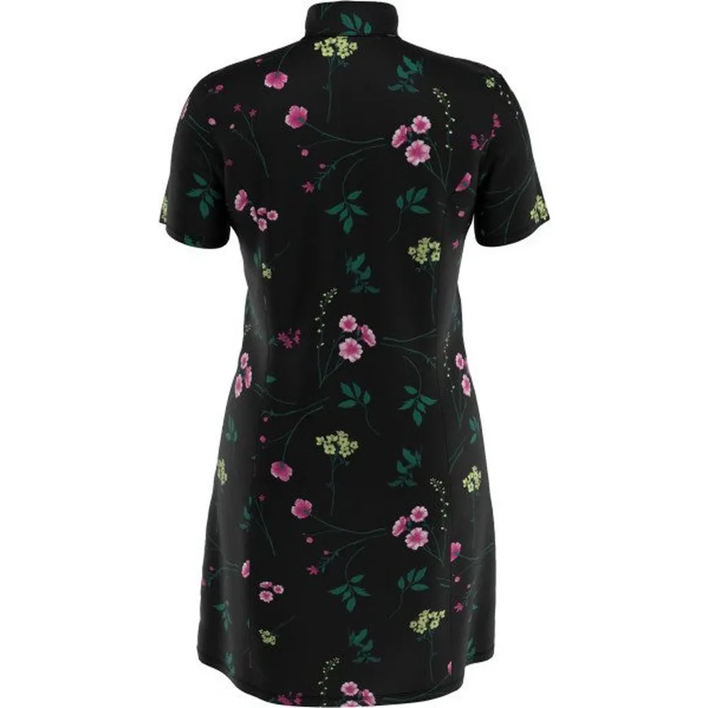 Women's Floral Print Short Sleeve Dress