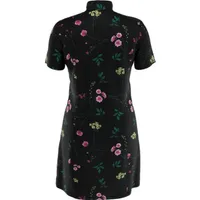 Women's Floral Print Short Sleeve Dress