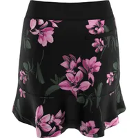 Women's Floral Print Ruffle 18 Inch Skort