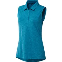 Women's Spacedye Sleeveless Polo