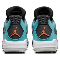 Nike Air Jordan 4 G NRG Spiked Golf Shoe -Teal/Purple