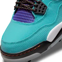 Nike Air Jordan 4 G NRG Spiked Golf Shoe -Teal/Purple