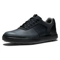 Men's Contour Series Spiked Golf Shoe - Black