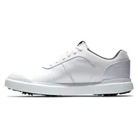 Men's Contour Series Spiked Golf Shoe - White