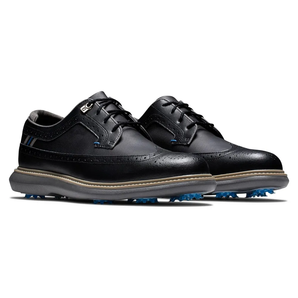 Men's Premiere Traditions Shield Tip Spiked Golf Shoe