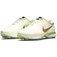 Nike Air Zoom Victory Tour 2 NRG Spiked Golf Shoe-Beige/Gold/Green