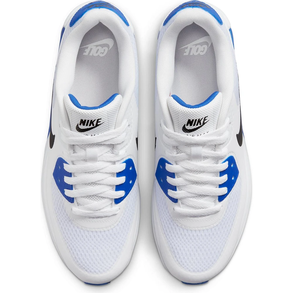 Men's Air Max 90 G Spikeless Golf Shoe-White/Blue