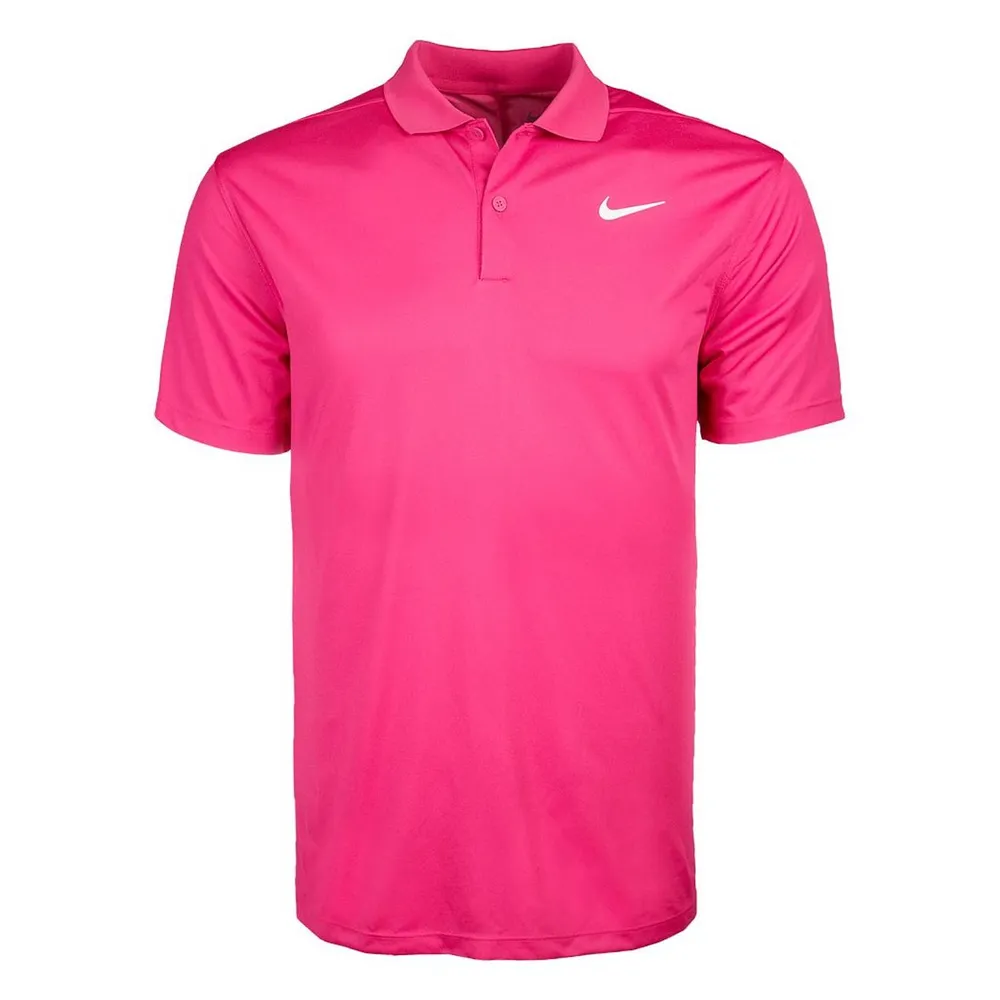 Men's Dri-FIT Victory Solid Short Sleeve Polo