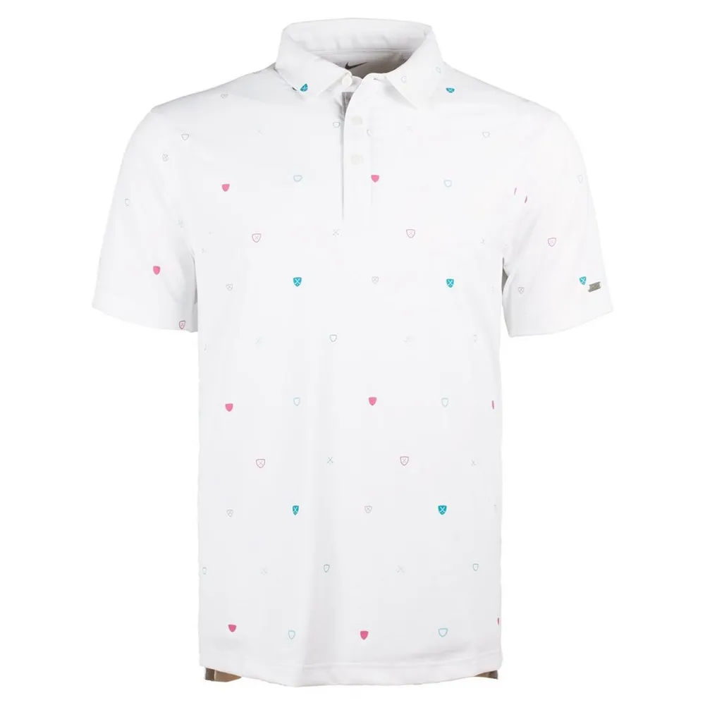 Men's Dri-FIT Player Heritage Print Short Sleeve Polo