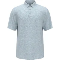 Men's Micro Geo Print Short Sleeve Polo