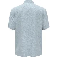 Men's Micro Geo Print Short Sleeve Polo