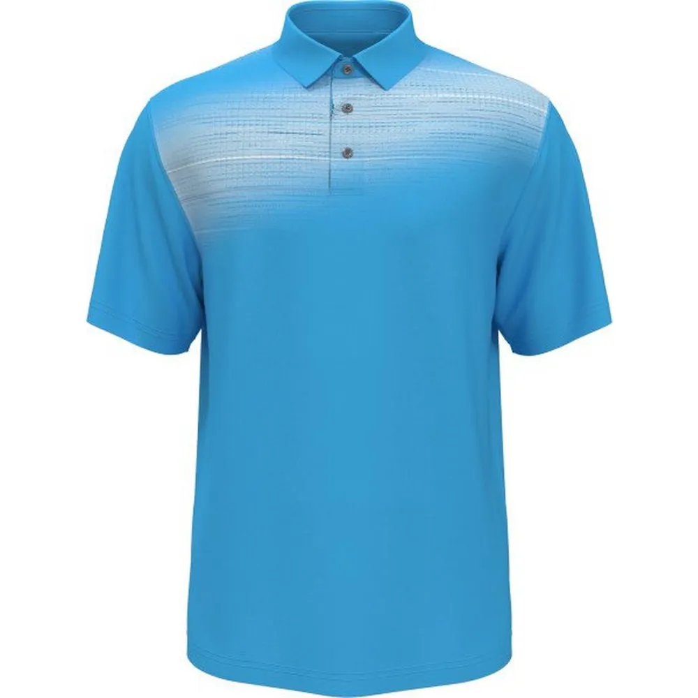 Men's Amplified Space Dye Short Sleeve Polo