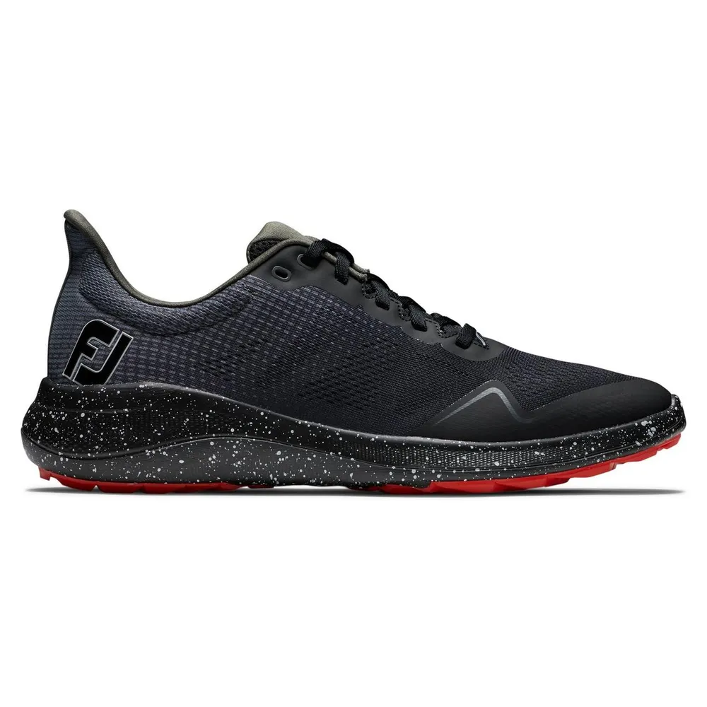 Men's Flex Galaxy Limited Edition Spikeless Golf Shoe-Black