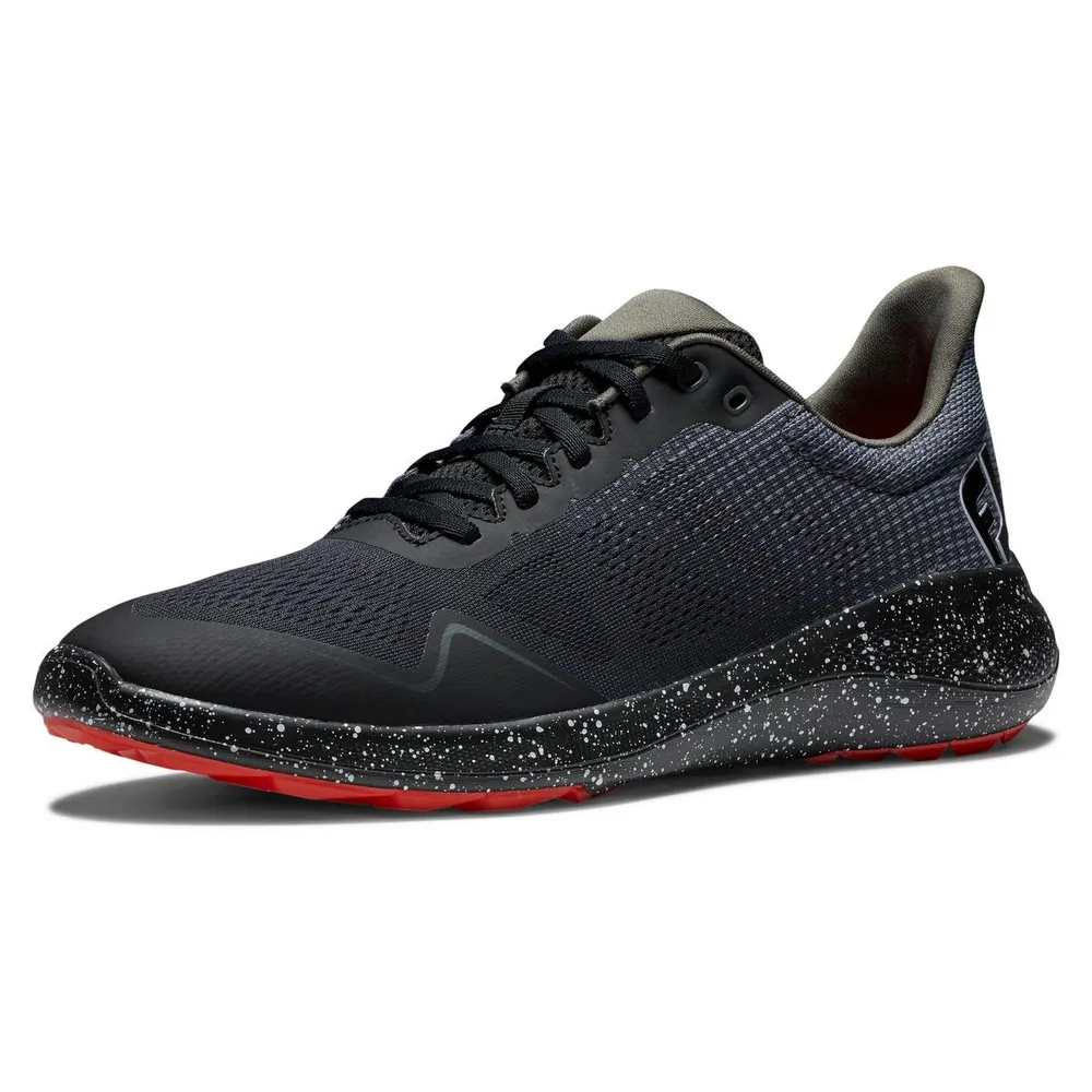 Men's Flex Galaxy Limited Edition Spikeless Golf Shoe-Black