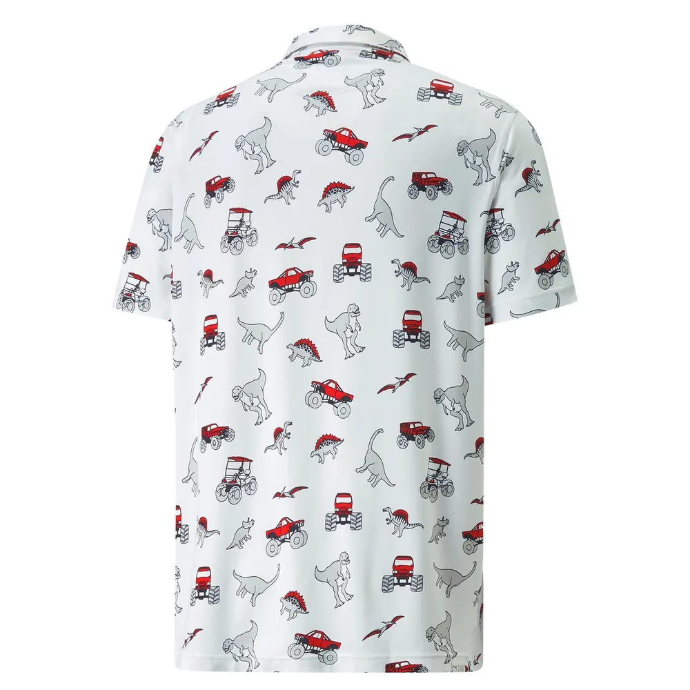 Men's Cloudspun Dino-Mite Short Sleeve Polo